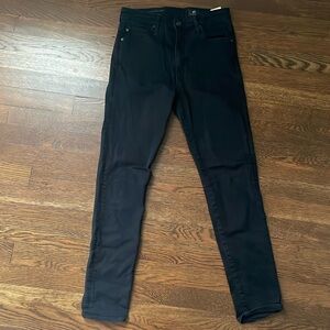 Adriano Goldschmied black high rise skinny jean